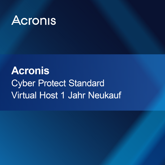 Acronis Cyber Protect Standard Host Virtual
