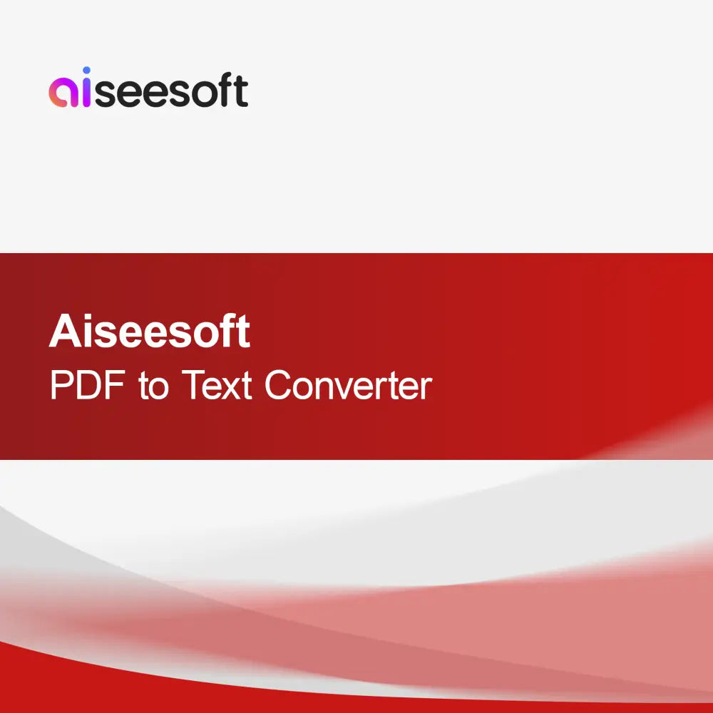 Aiseesoft PDF para Conversor de Texto