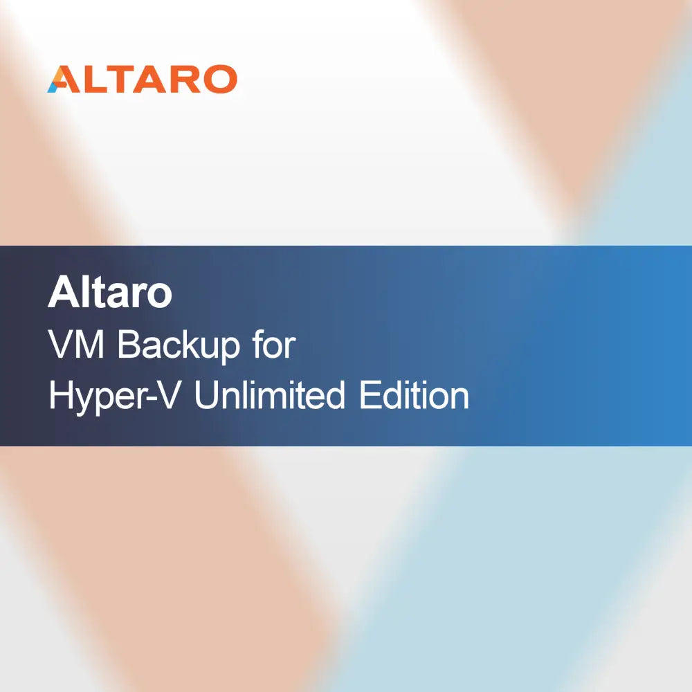 Altaro VM Backup para Hyper-V Edição Ilimitada
