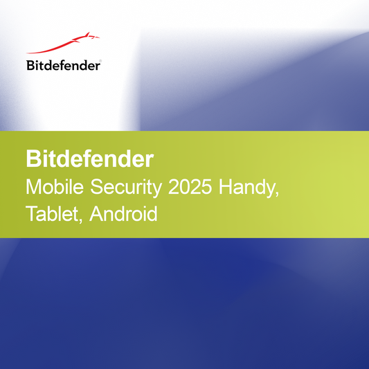 Bitdefender Mobile Security 2025 Prático, Tablet, Android