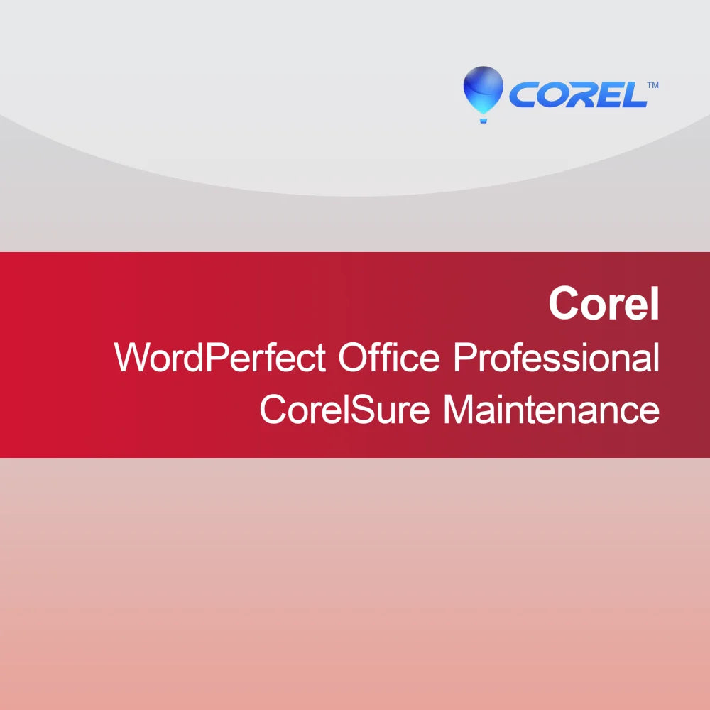 Corel WordPerfect Office Professional CorelSure Manutenção