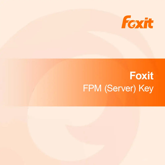Chave Foxit FPM (Servidor)