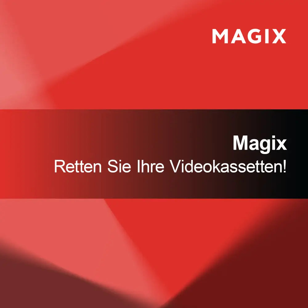 MAGIX Salve suas fitas de vídeo!
