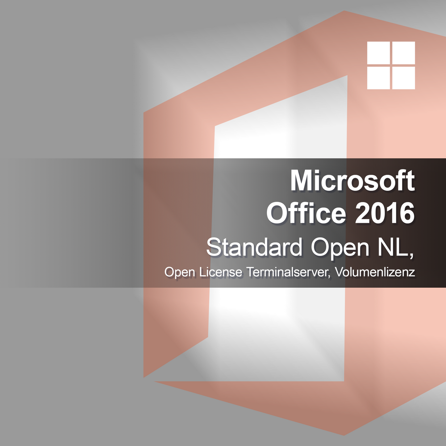 Microsoft Office 2016 Standard Open NL, Licença Aberta Terminalserver, Licença por Volume
