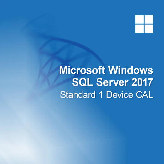 Microsoft SQL Server 2017 Standard, 1 CAL de Dispositivo
