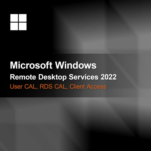 Microsoft Windows Remote Desktop Services 2022, CAL de Usuário, CAL RDS, Licença de Acesso do Cliente
