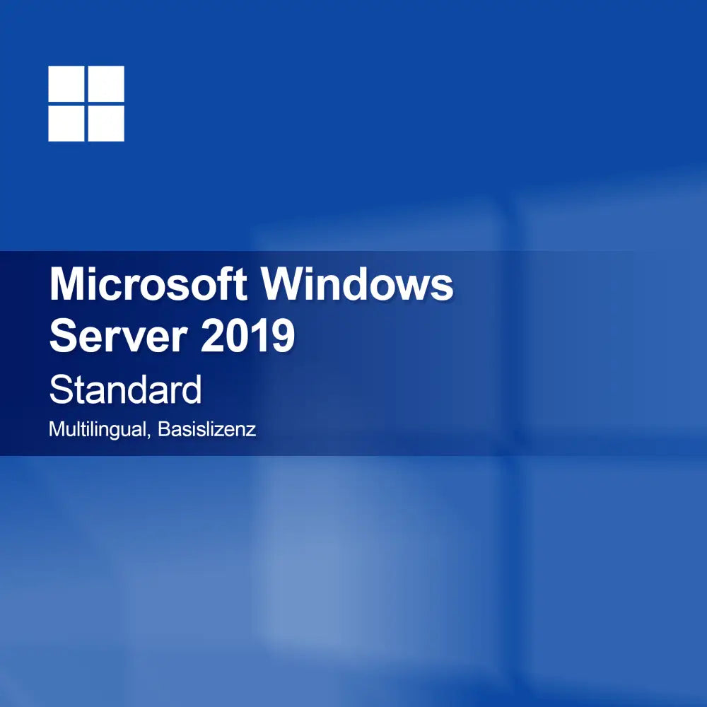 Microsoft Windows Server 2019 Standard, Multilíngue, Licença Básica
