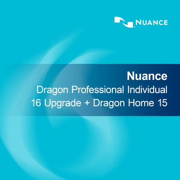 Atualização Nuance Dragon Professional Individual 16 + Dragon Home 15