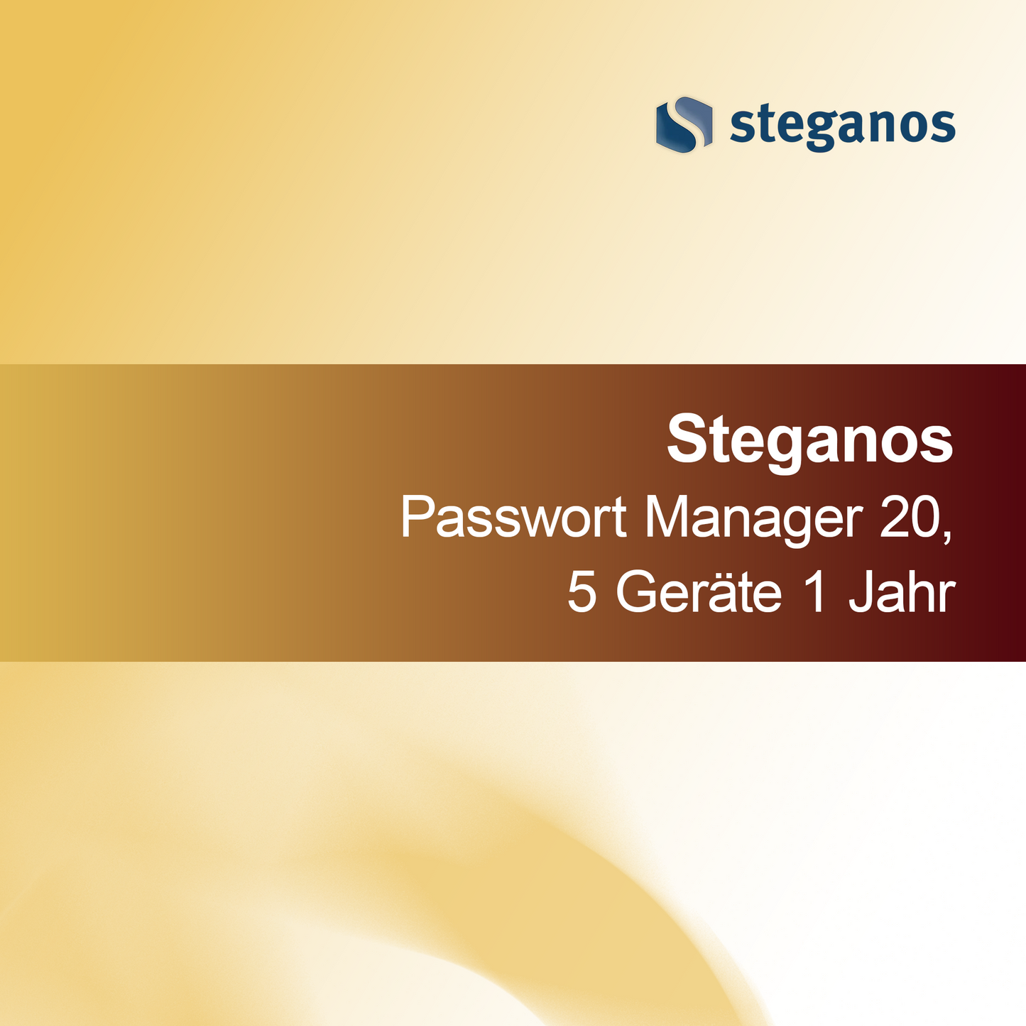 Steganos Passwort Manager 20, 5 dispositivos 1 ano