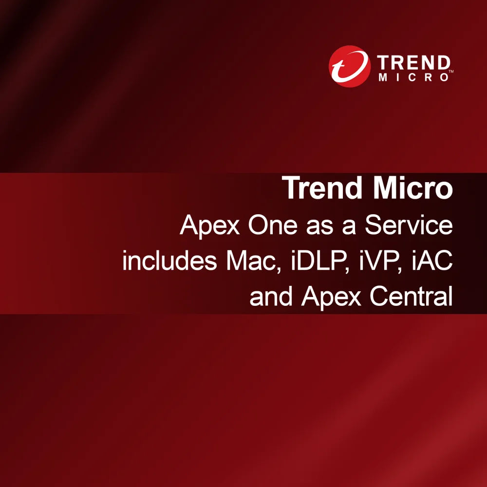 Trend Micro Apex One como Serviço inclui Mac, iDLP, iVP, iAC e Apex Central