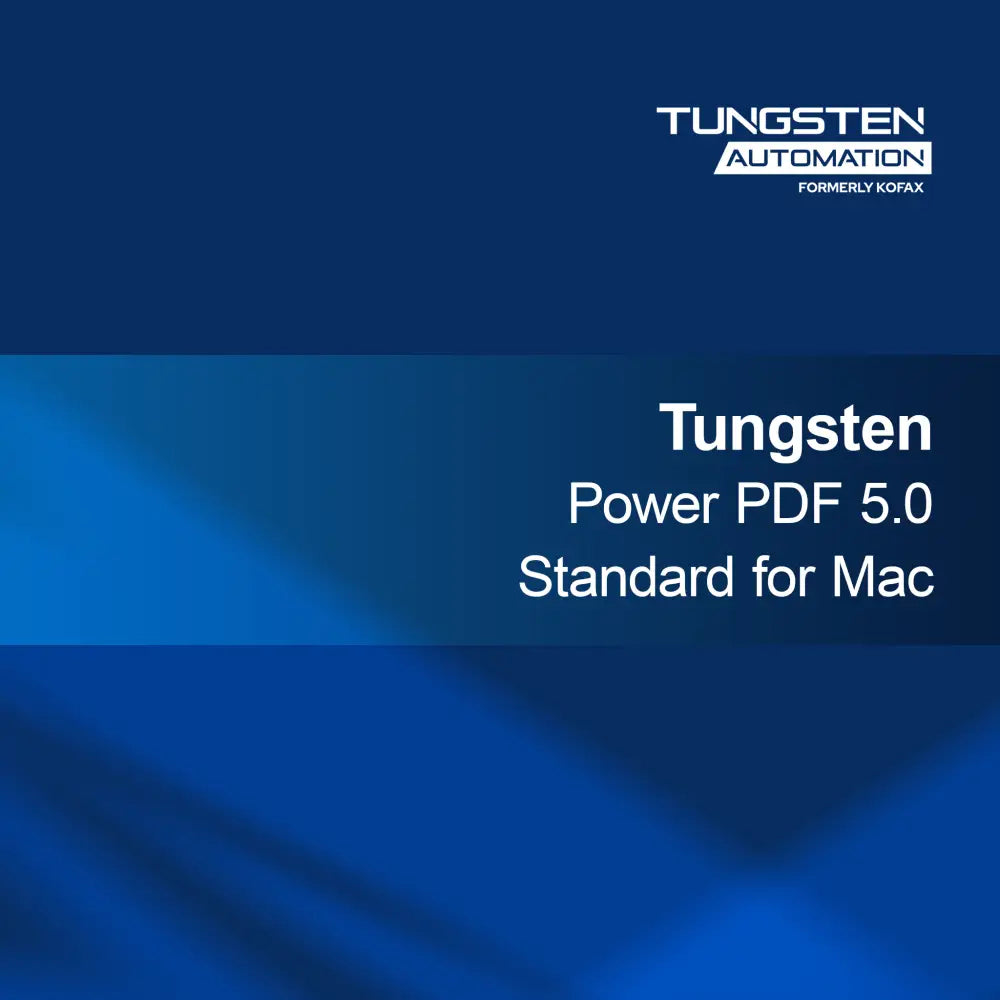 Tungsten Power PDF 5.0 Standard para Mac