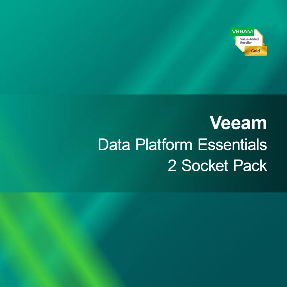 Pacote Essencial Veeam Data Platform para 2 Soquetes