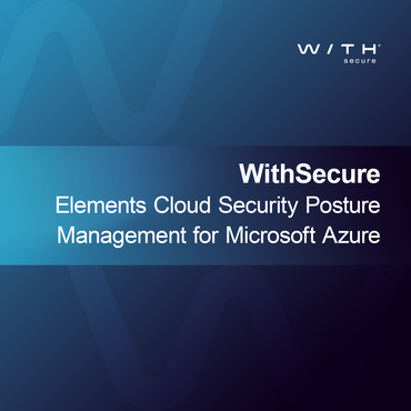 WithSecure Elements Gerenciamento da Postura de Segurança em Nuvem para Microsoft Azure