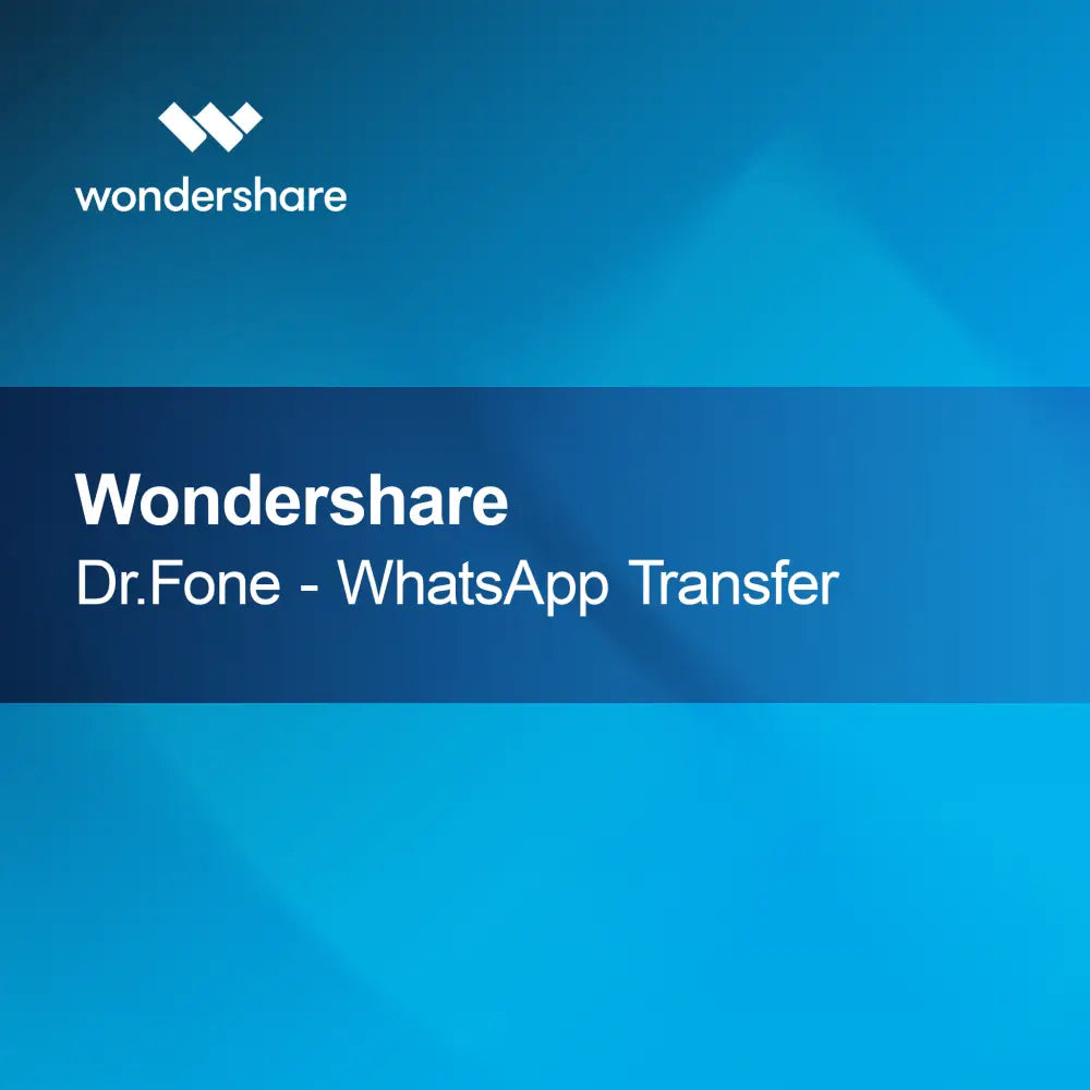 Wondershare Dr.Fone - Transferência do WhatsApp