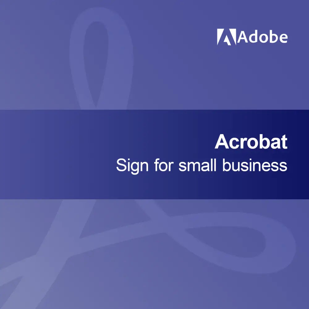 Acrobat Sign para pequenas empresas