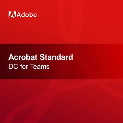 Acrobat Standard DC para Equipes