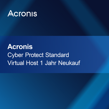 Acronis Cyber Protect Standard Host Virtual