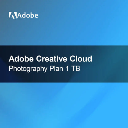 Plano de Fotografia Adobe Creative Cloud para Educação