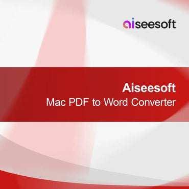 Aiseesoft Mac PDF para Word Conversor