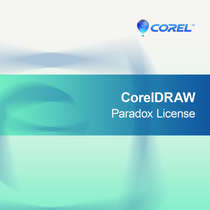 Licença Corel Paradox