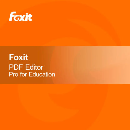 Manutenção do EDU Foxit PDF Editor Pro para Educação