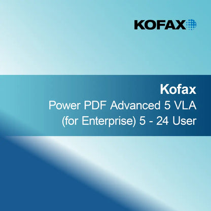 Kofax Power PDF Advanced 5 VLA (para Empresas)