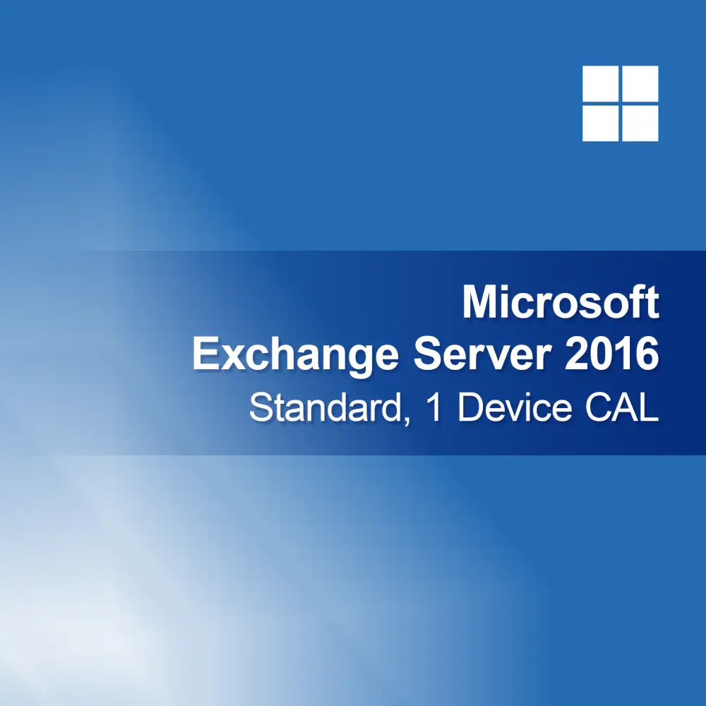 Microsoft Exchange Server 2016 Standard, 1 CAL de Dispositivo