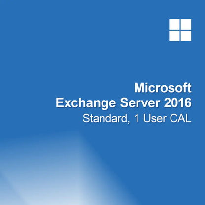 Microsoft Exchange Server 2016 Standard, 1 CAL de Usuário