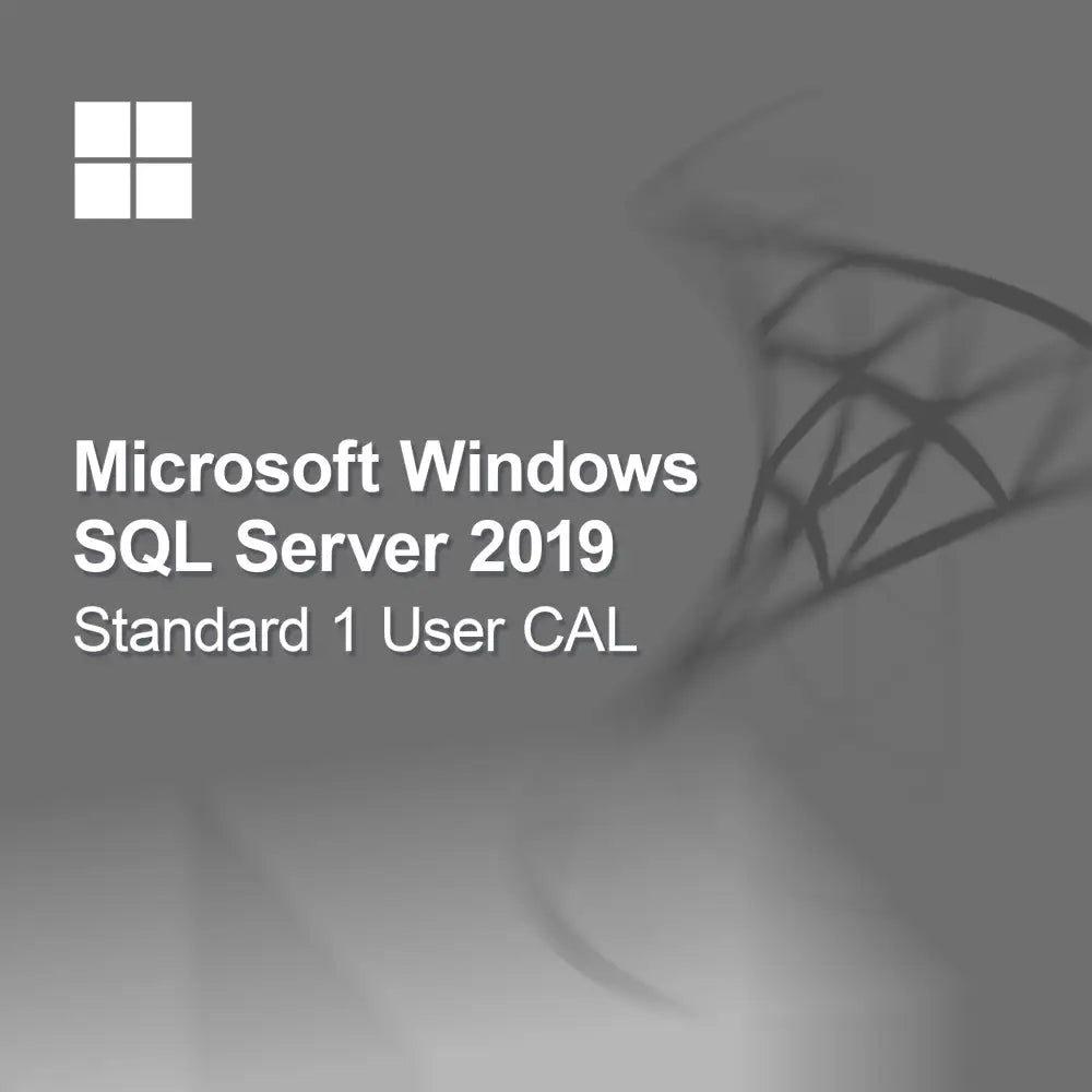 Microsoft SQL Server 2019 Standard 1 Usuário CAL