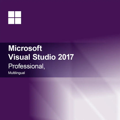 Microsoft Visual Studio 2017 Professional, Multilíngue