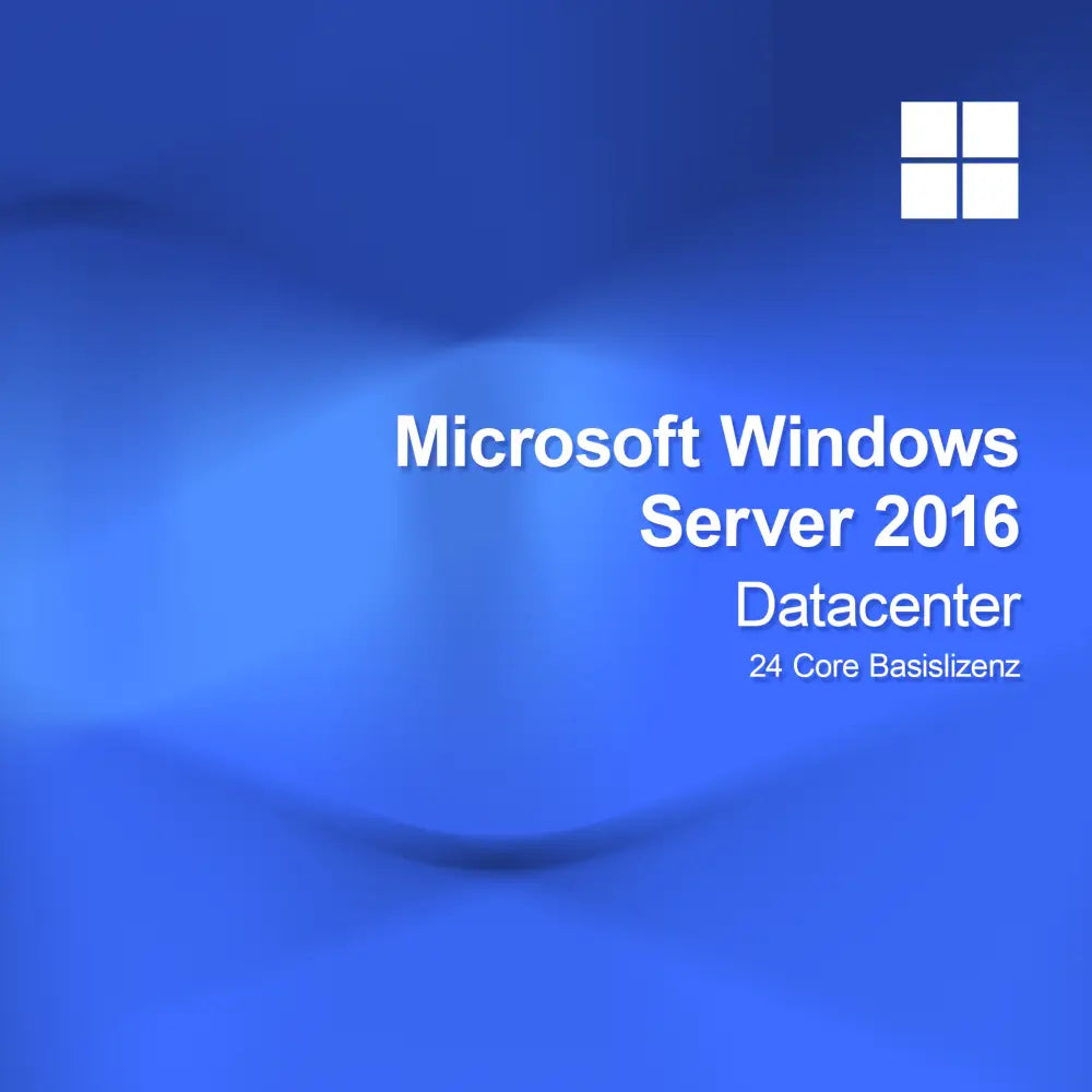 Microsoft Windows Server 2016 Datacenter 24 Core Licença Básica