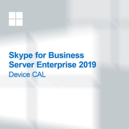 Skype for Business Server Enterprise 2019 CAL de Dispositivo