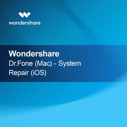 Wondershare Dr.Fone (Mac) - Reparo do Sistema (iOS)