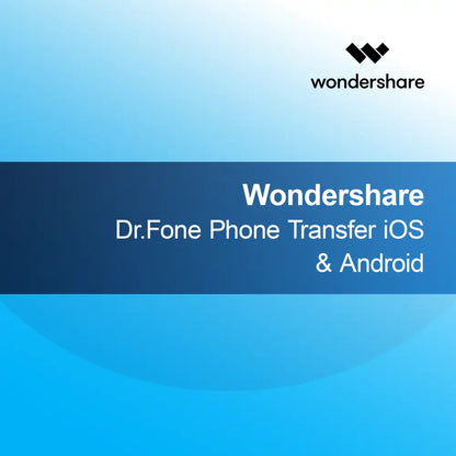 Wondershare Dr.Fone Transferência de Telefone iOS e Android
